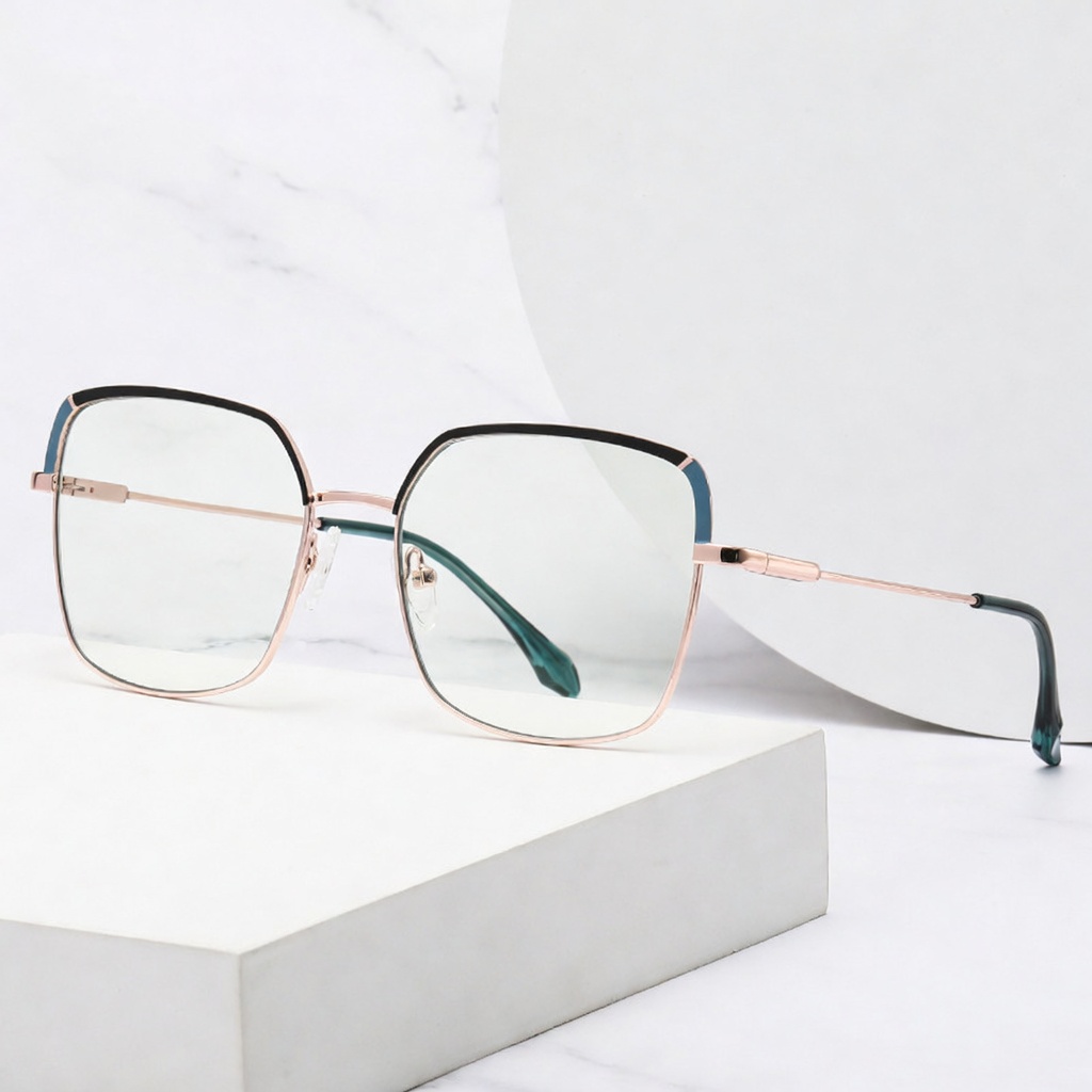 Eyeao Metal Blue light blocking Optical frames JS8617