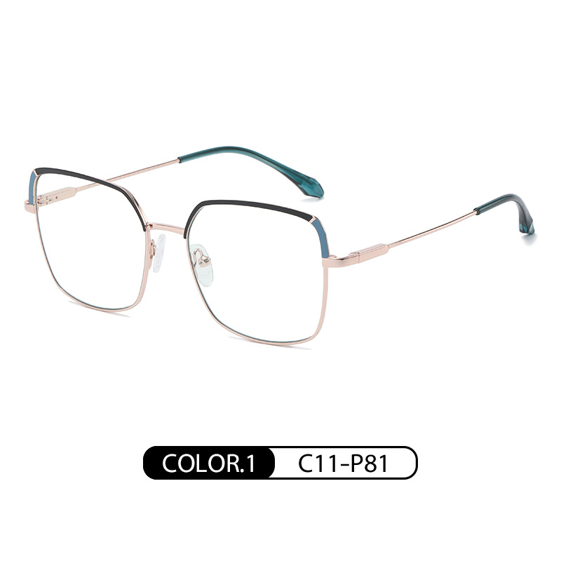 Eyeao Metal Blue light blocking Optical frames JS8617