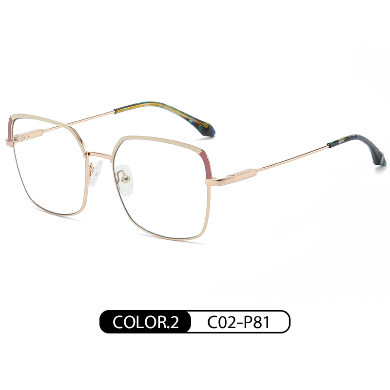 Eyeao Metal Blue light blocking Optical frames JS8617