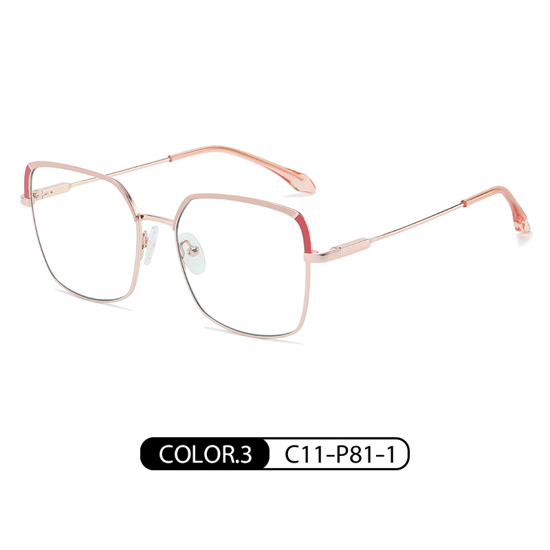 Eyeao Metal Blue light blocking Optical frames JS8617
