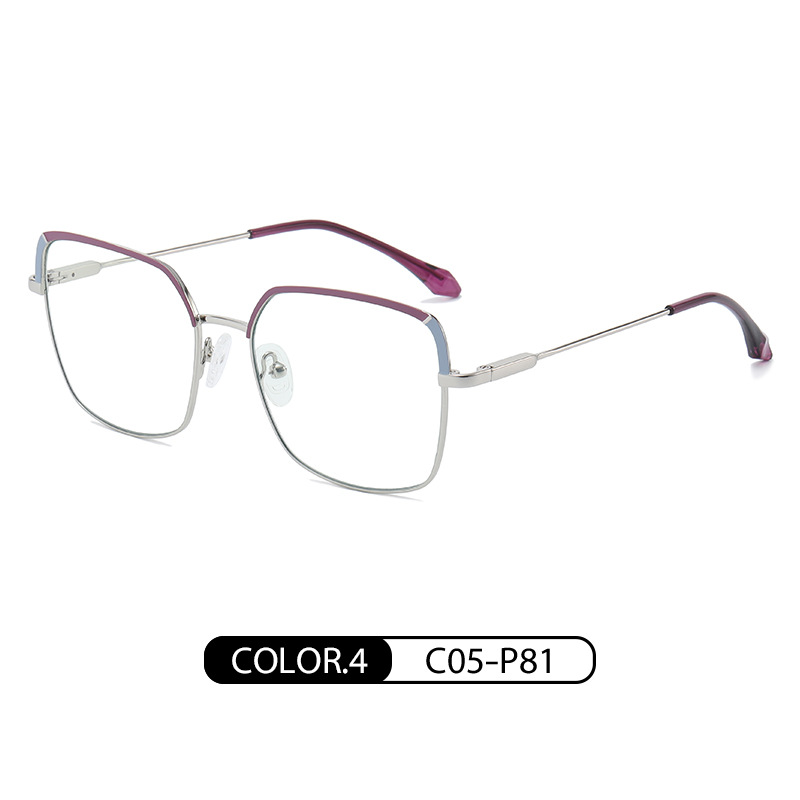 Eyeao Metal Blue light blocking Optical frames JS8617