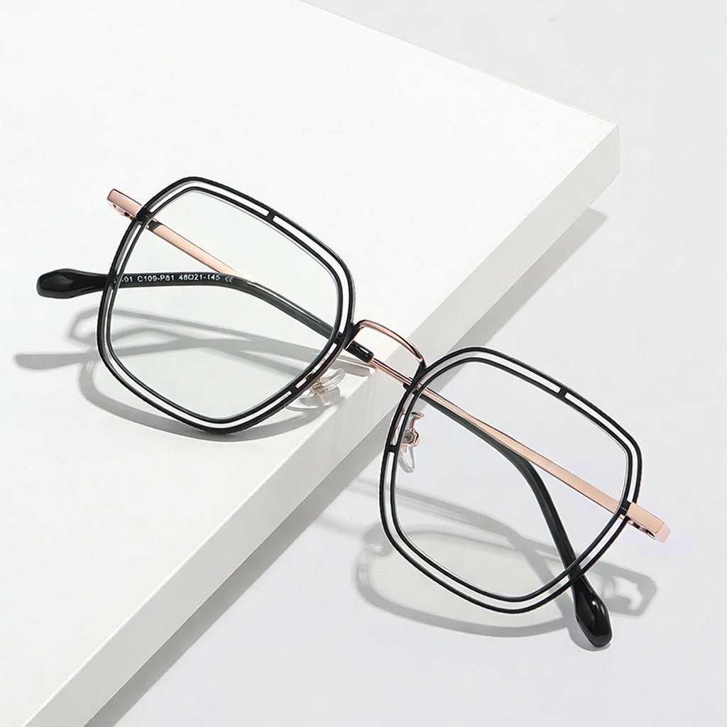 Eyeao Metal Blue light blocking Optical frames JS8601