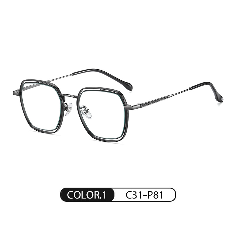 Eyeao Metal Blue light blocking Optical frames JS8601