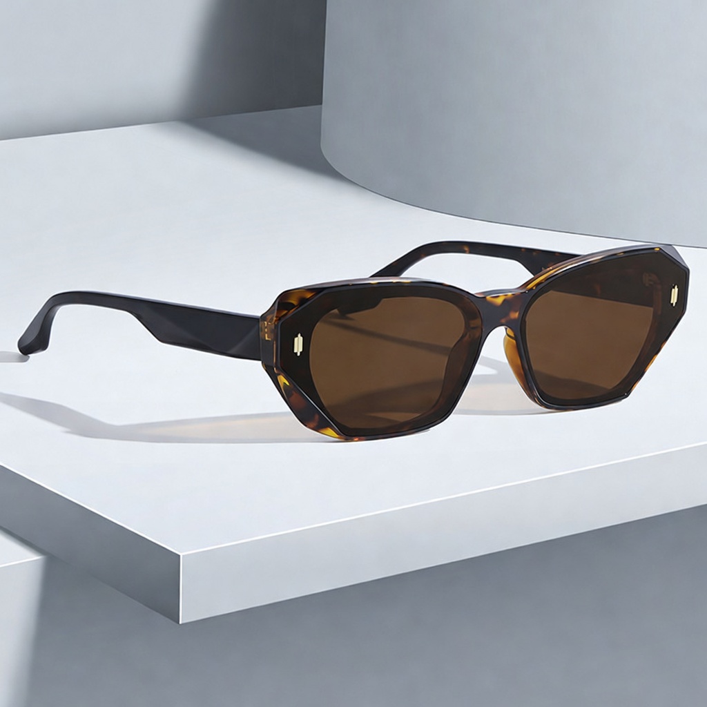 Eyeao Cat eye Acetate Polarized Sunglasses BC9103
