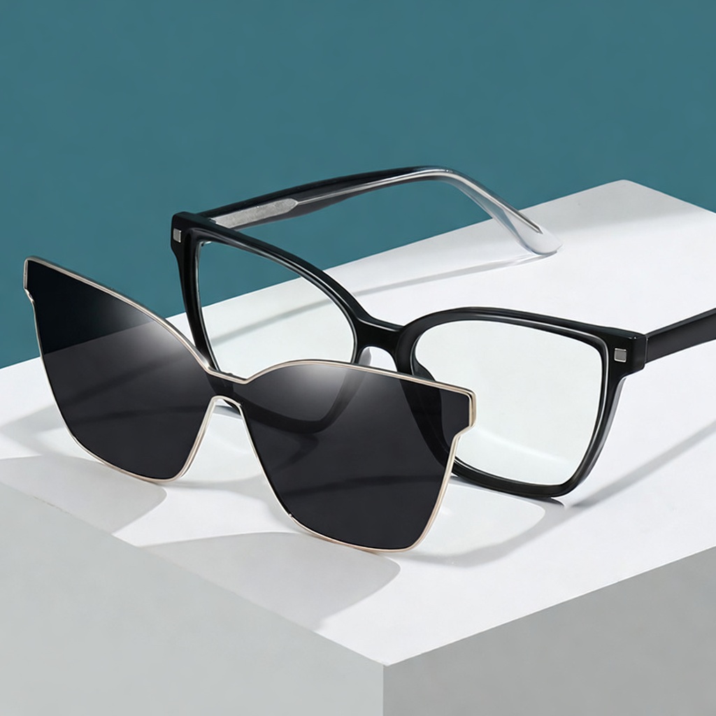 Eyeao Cat eye TR90 Polarized Sunglasses CG7802