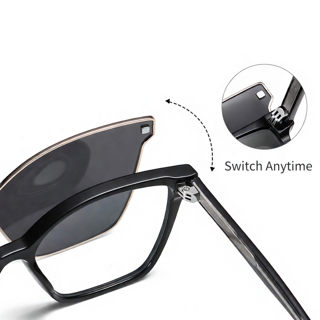 Eyeao Cat eye TR90 Polarized Sunglasses CG7802