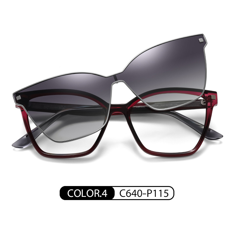 Eyeao Cat eye TR90 Polarized Sunglasses CG7802