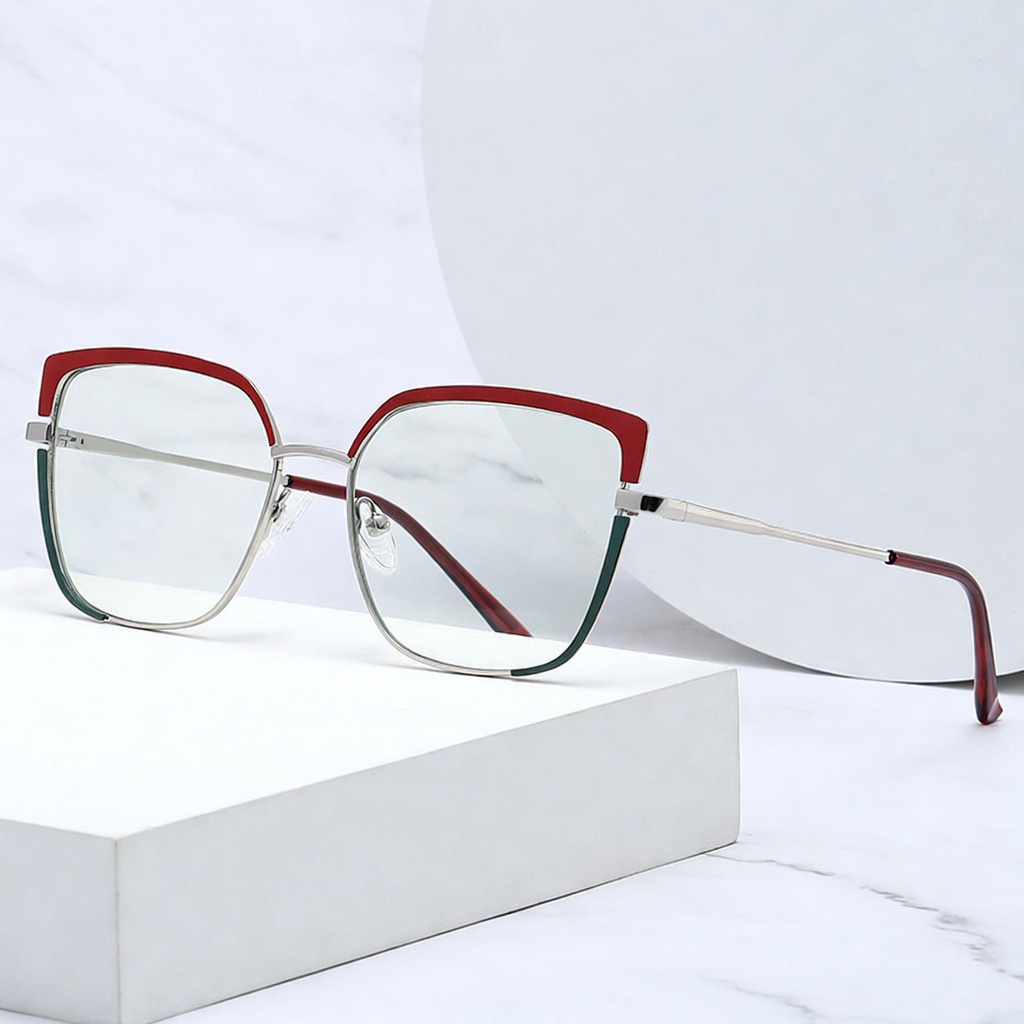 Eyeao Metal Blue light blocking Optical frames JS8625
