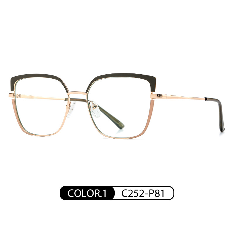 Eyeao Metal Blue light blocking Optical frames JS8625