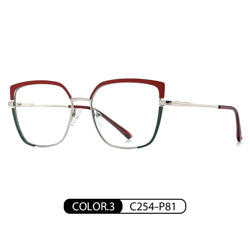 Eyeao Metal Blue light blocking Optical frames JS8625