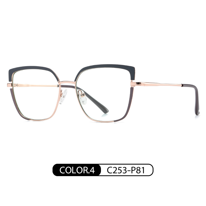 Eyeao Metal Blue light blocking Optical frames JS8625