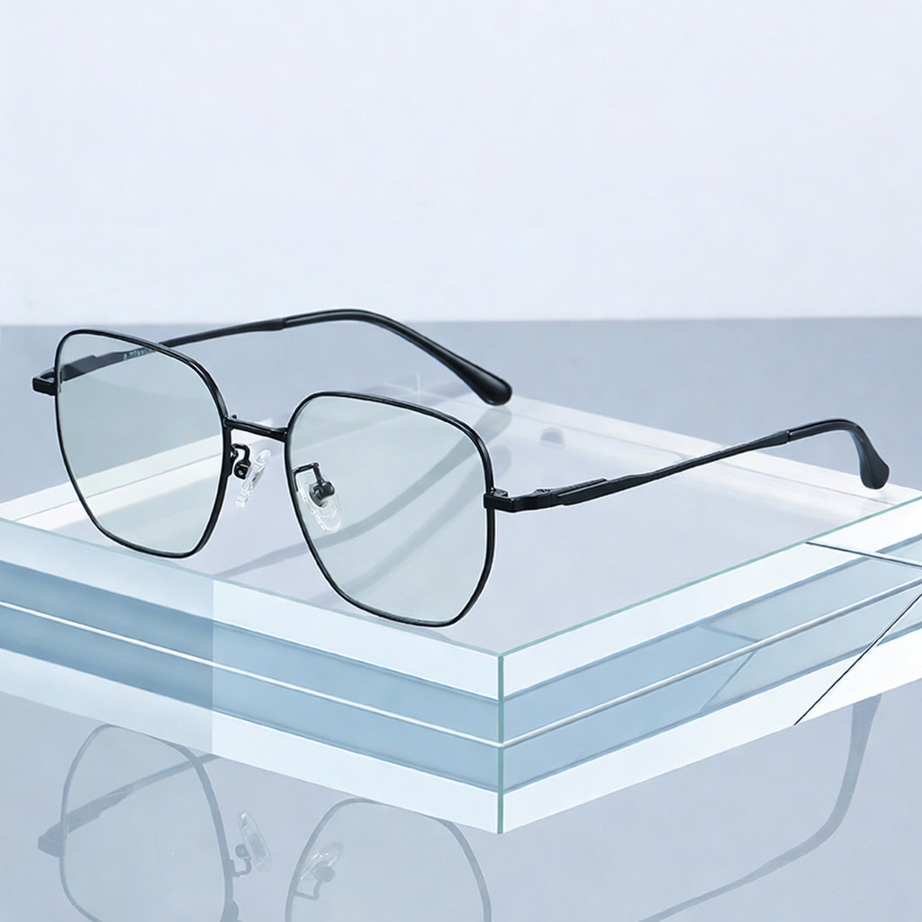 Eyeao Pure titanium Blue light blocking Optical frames ST6209