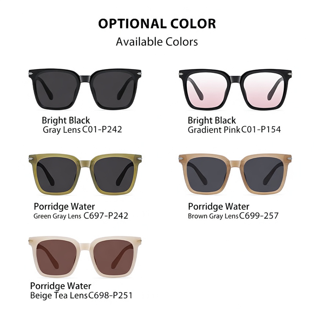 Eyeao TR90 Polarized Sunglasses