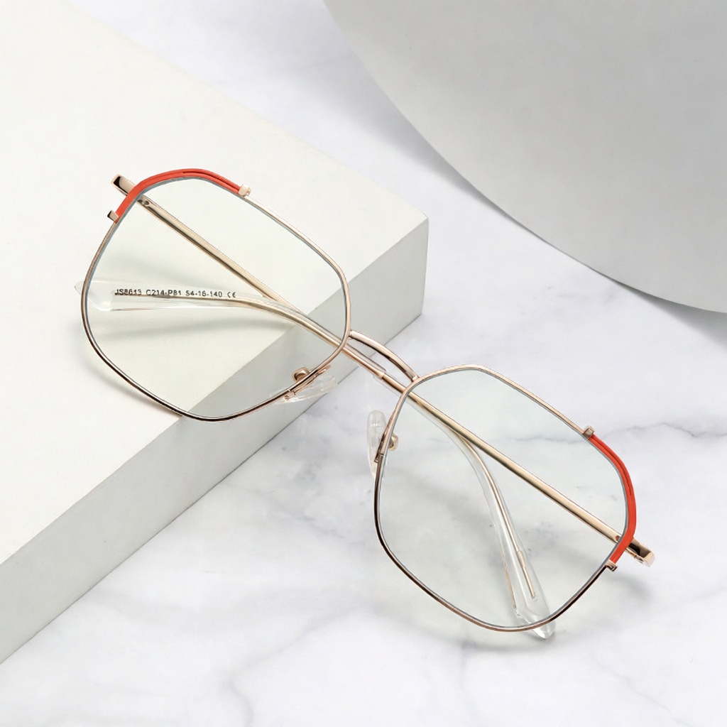 Eyeao Metal Blue light blocking Optical frames JS8613