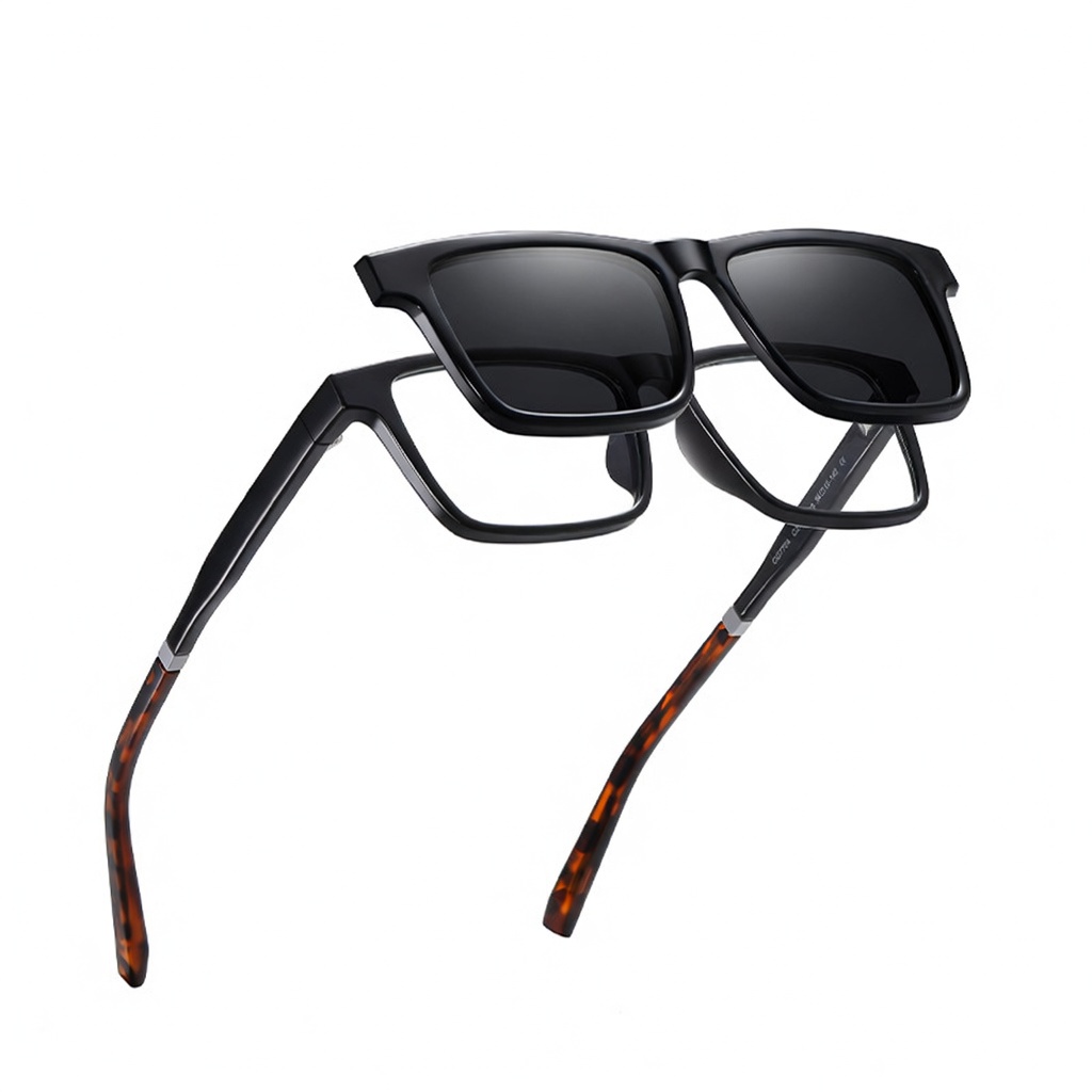 Eyeao Square TR90 Polarized Sunglasses CG7703