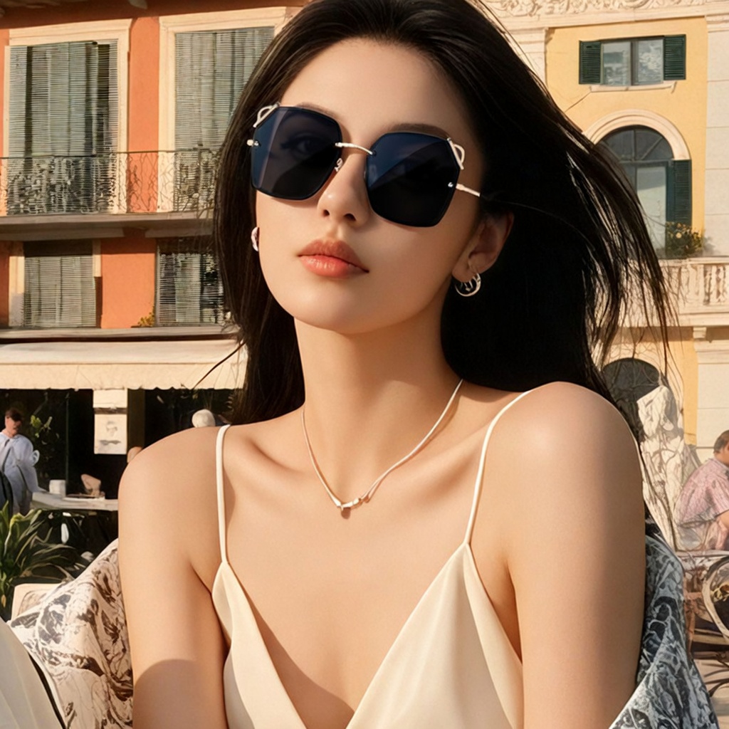 Eyeao Metal Nylon Sunglasses JS8566