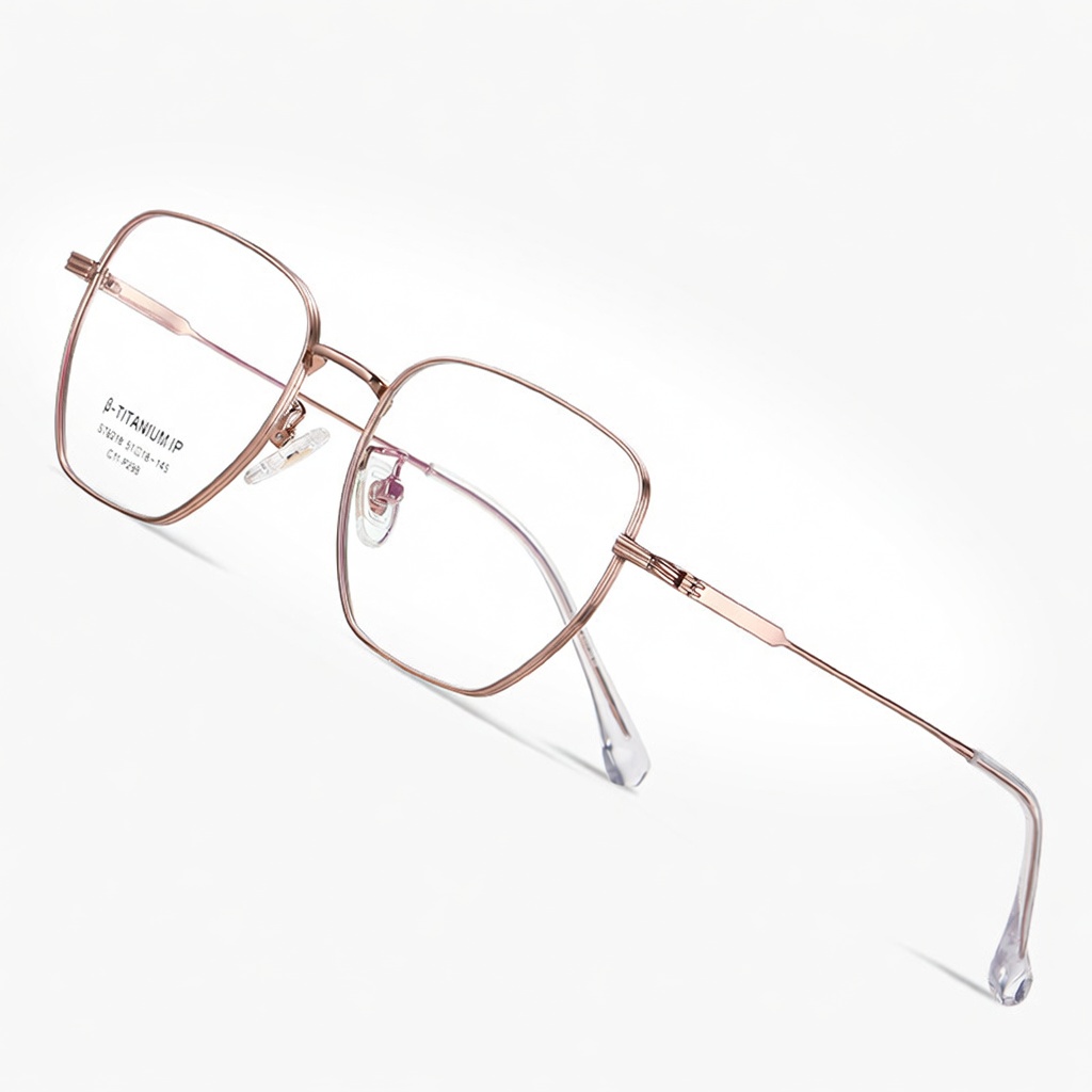 Eyeao Polygon Titanium Optical frames ST6218