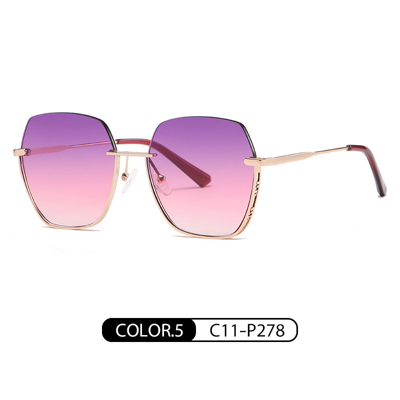 Eyeao Metal Nylon UV400 Sunglasses JS8563