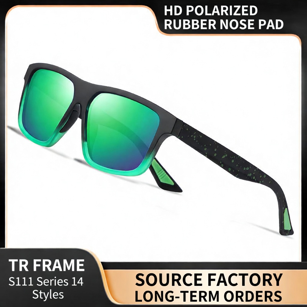 Eyeao Square Polarized Sunglasses S11109