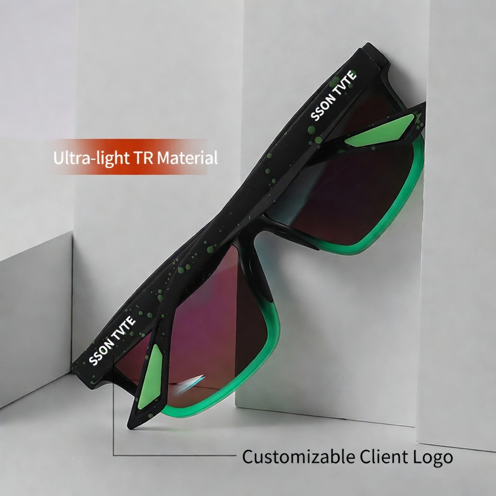 Eyeao Square Polarized Sunglasses S11109