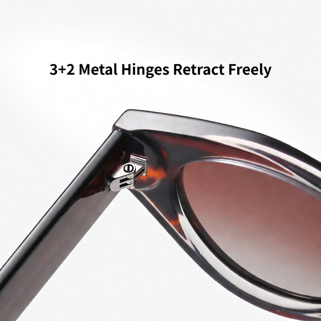 Eyeao Acetate Polarized Blue light blocking Sunglasses S26104