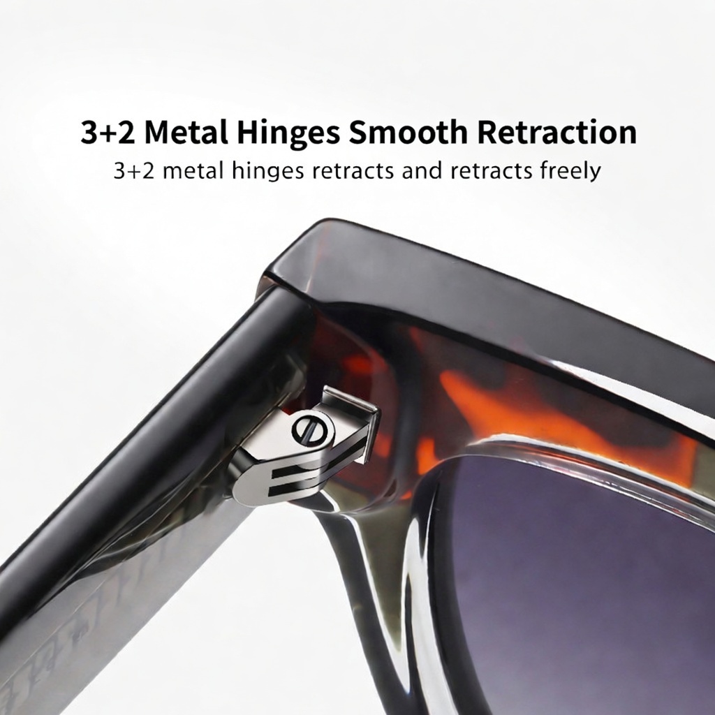 Eyeao Acetate Polarized UV400 Blue light blocking Sunglasses S26107