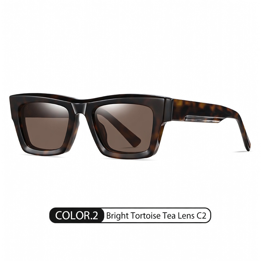 Eyeao Square Acetate UV400 Polarized Sunglasses S32110