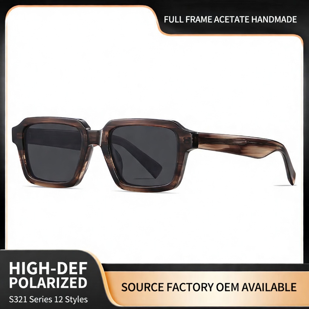 Eyeao Acetate Polarized UV400 Sunglasses S32105
