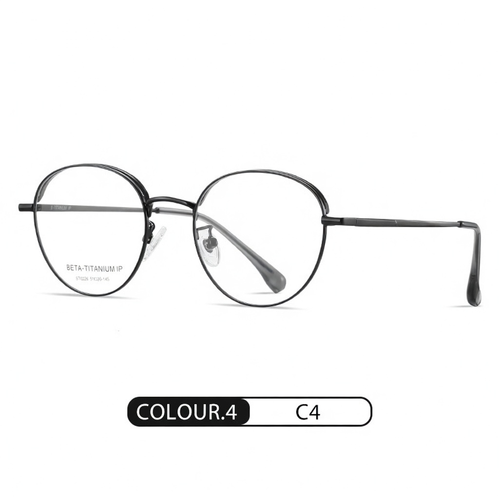 Eyeao Round Pure titanium Optical frames ST6226