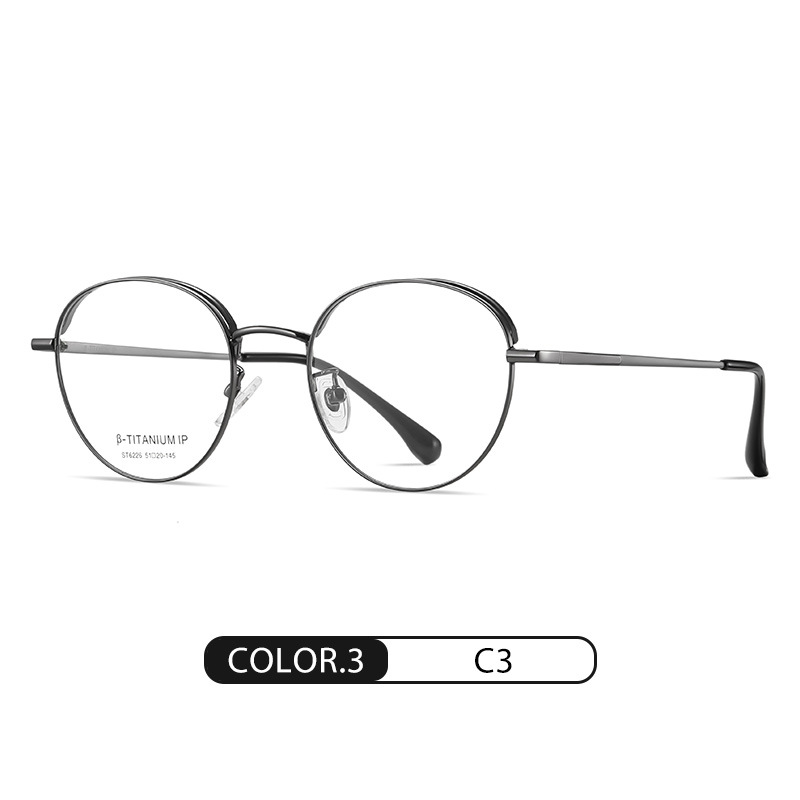 Eyeao Round Pure titanium Optical frames ST6226