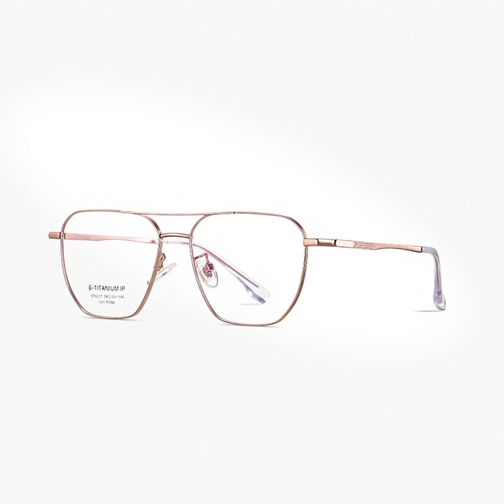 Eyeao Square Pure titanium Optical frames ST6217