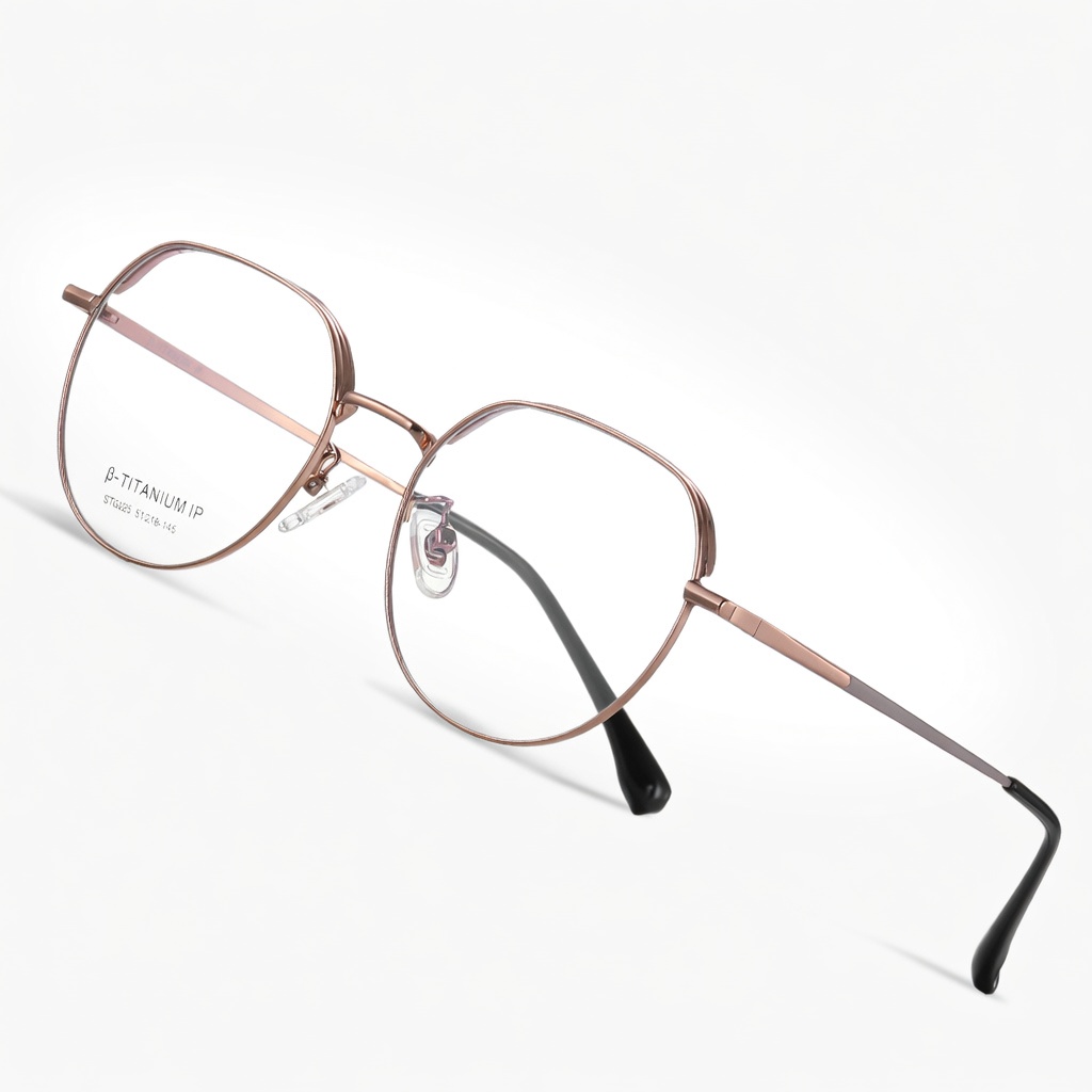 Eyeao Polygon Pure titanium Optical frames ST6225