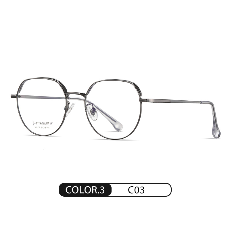 Eyeao Polygon Pure titanium Optical frames ST6225