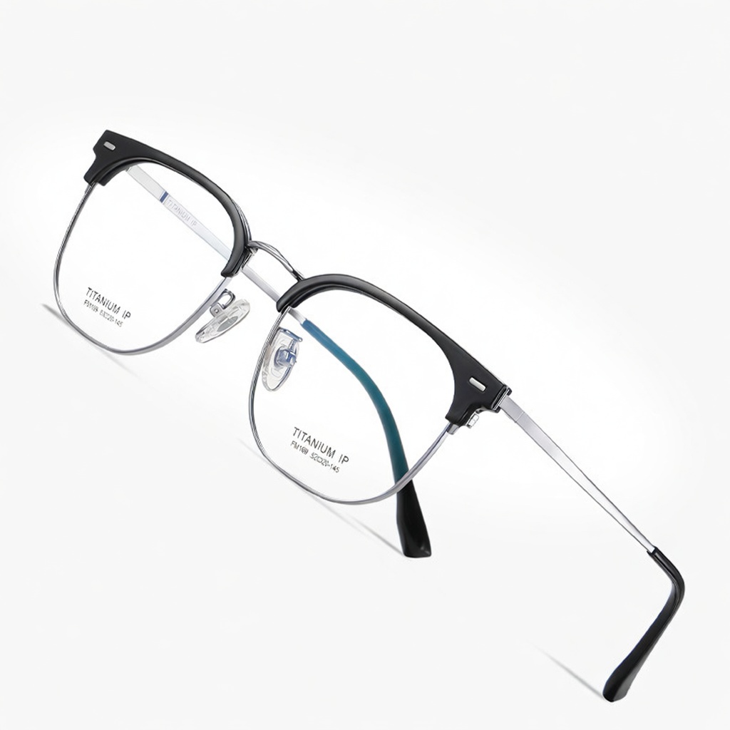 Eyeao Square Pure titanium Optical frames F51109