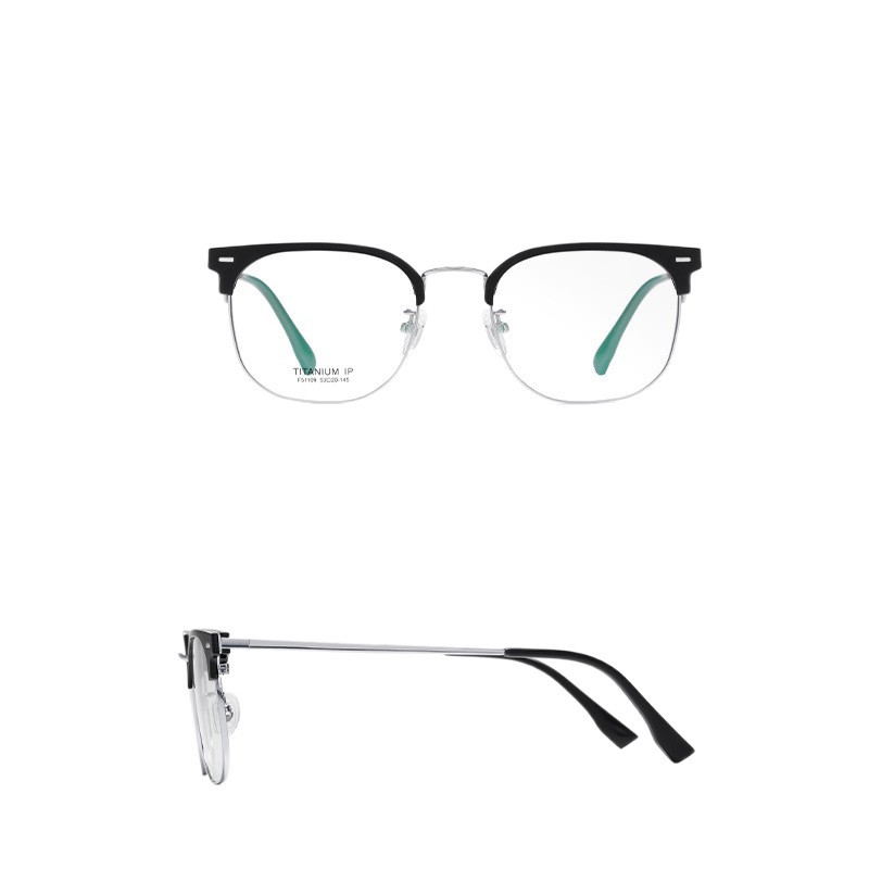 Eyeao Square Pure titanium Optical frames F51109