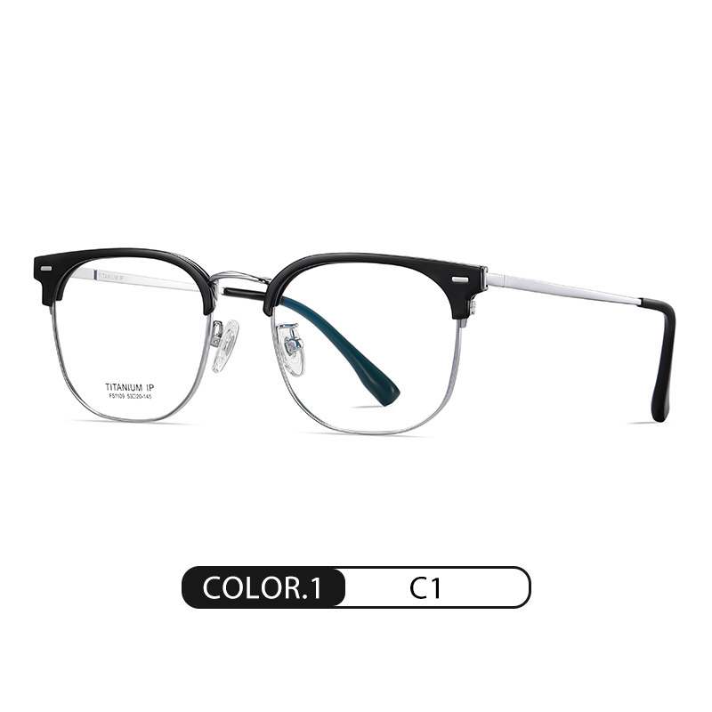 Eyeao Square Pure titanium Optical frames F51109