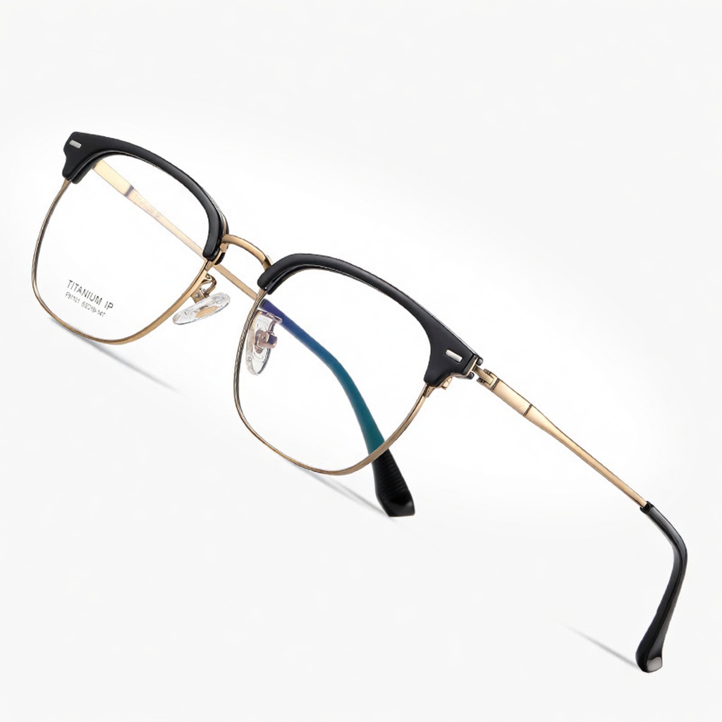 Eyeao Square Pure titanium Optical frames F51101