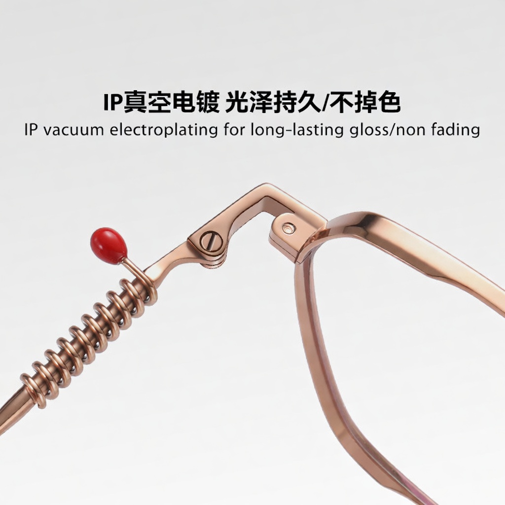 Eyeao Square Titanium Optical frames ST6227