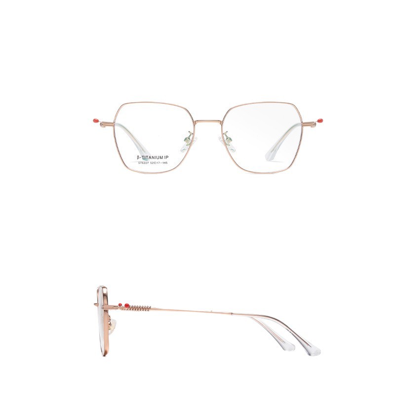 Eyeao Square Titanium Optical frames ST6227