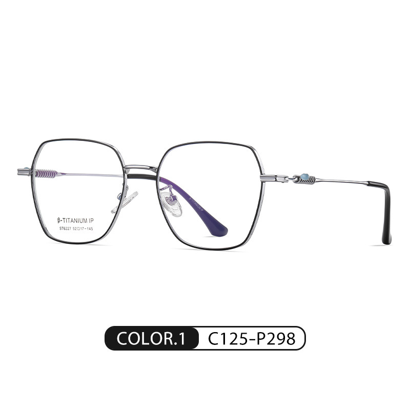 Eyeao Square Titanium Optical frames ST6227