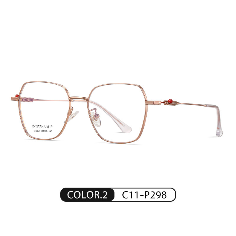 Eyeao Square Titanium Optical frames ST6227