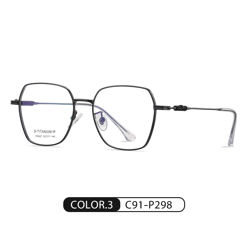 Eyeao Square Titanium Optical frames ST6227