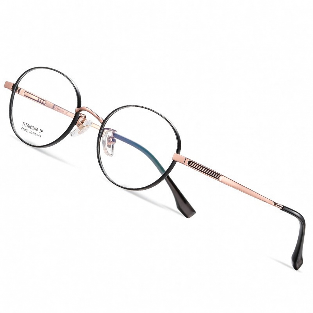 Eyeao Round Pure titanium Optical frames F31103