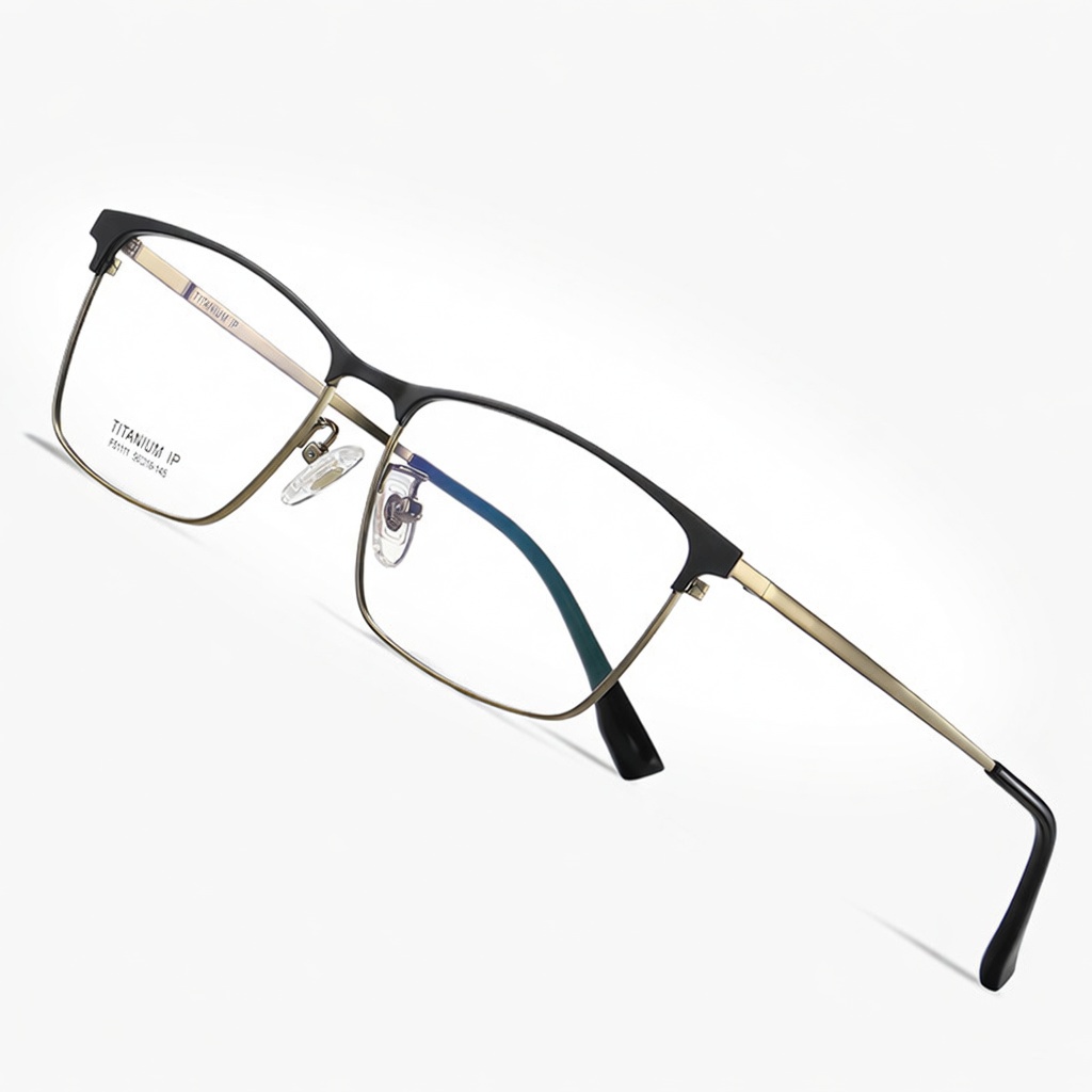 Eyeao Square Pure titanium Optical frames F51111