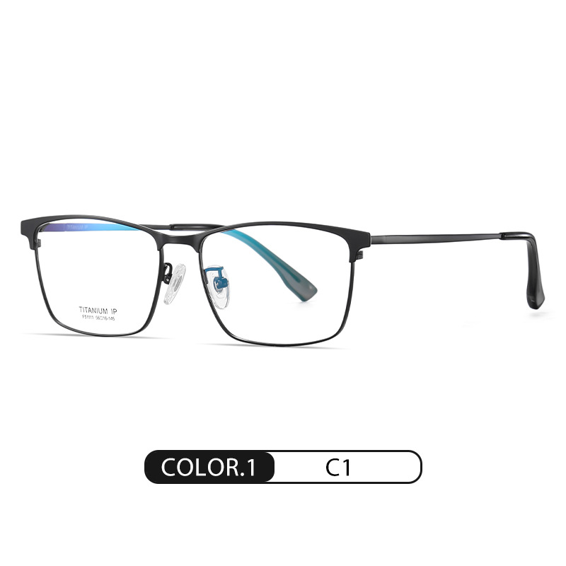 Eyeao Square Pure titanium Optical frames F51111