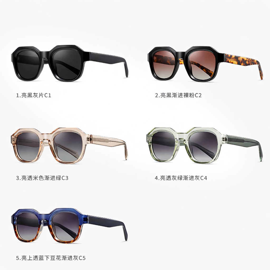 Eyeao Acetate Polarized Sunglasses S31112
