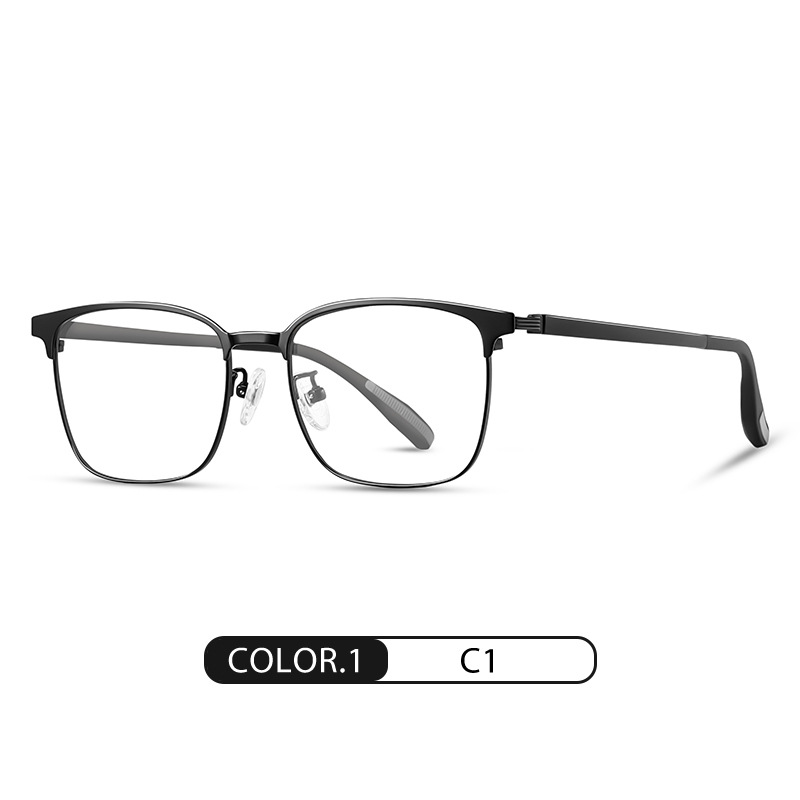 Eyeao Square Pure titanium Optical frames F51103