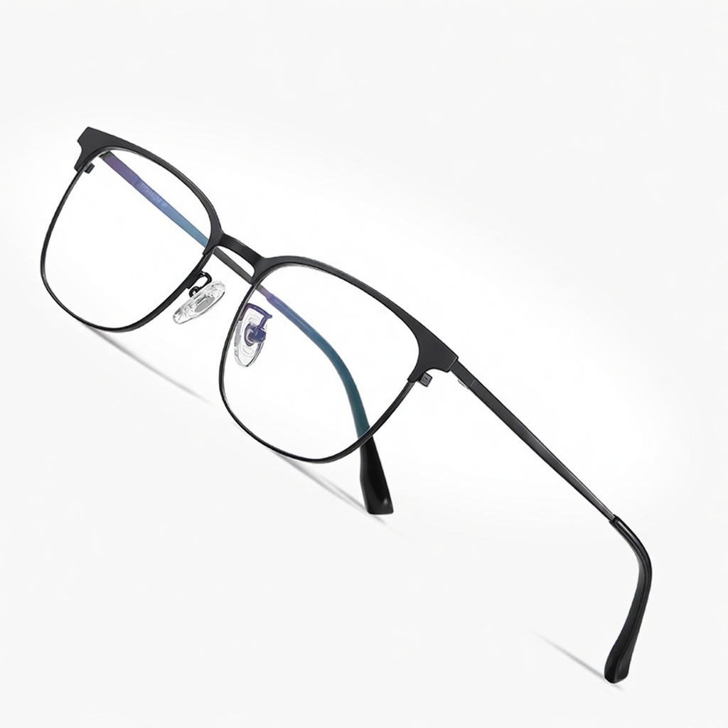 Eyeao Square Pure titanium F51113