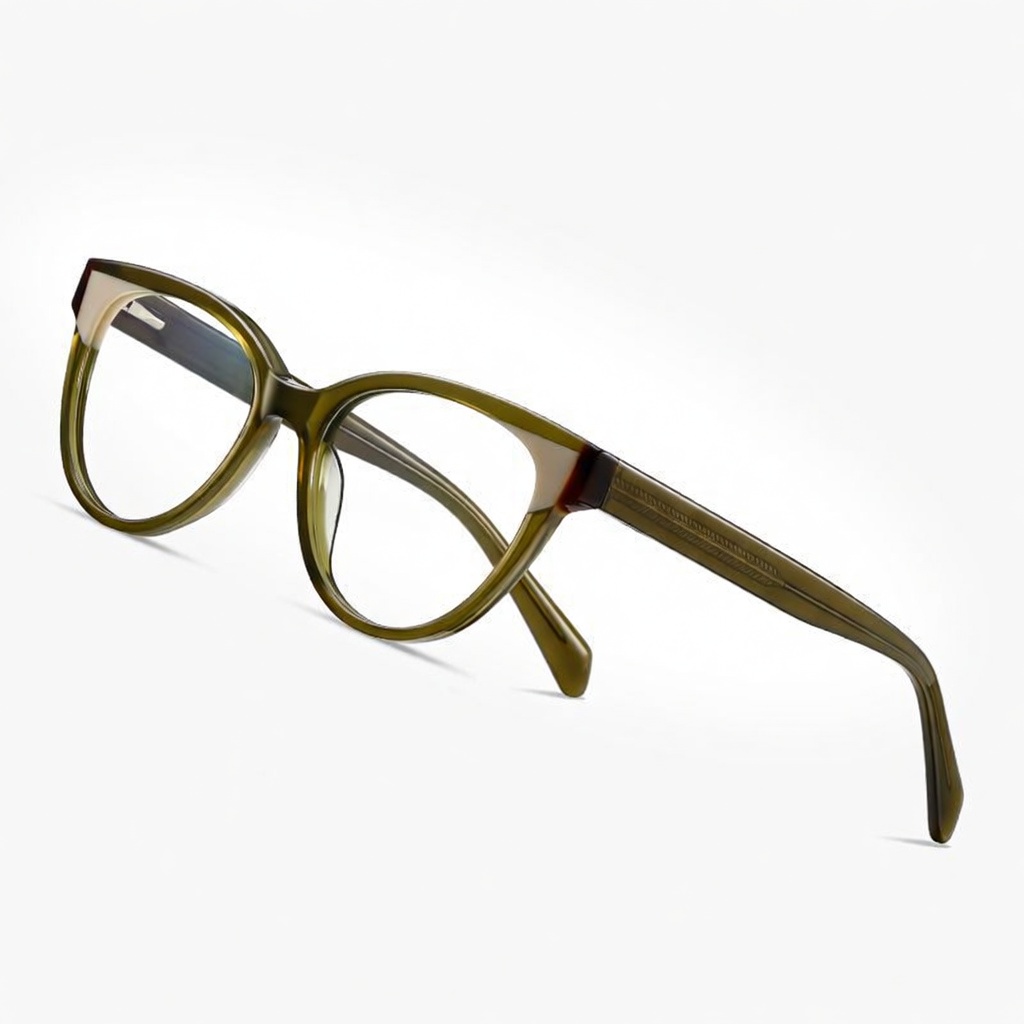 Eyeao Cat eye Acetate Blue light blocking Optical frames F22104