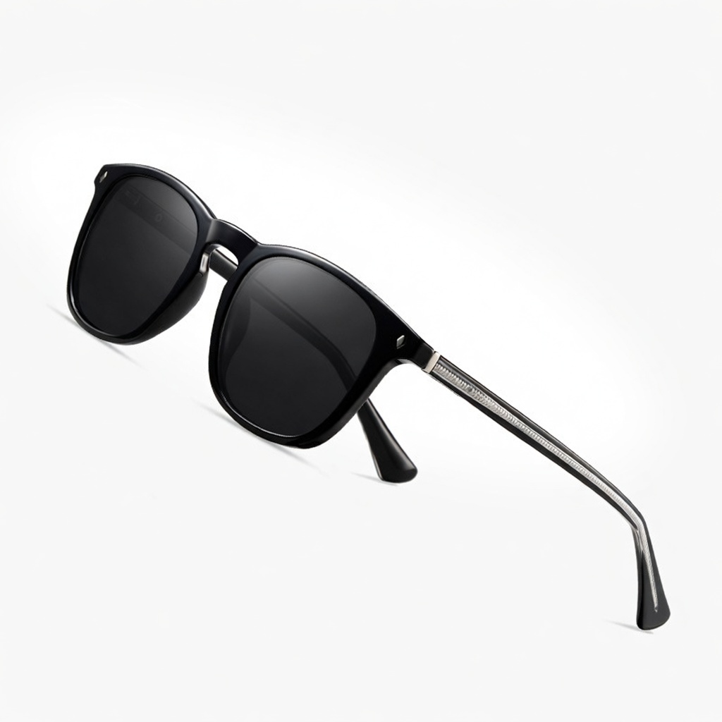 Eyeao Square Acetate Polarized Sunglasses S31128